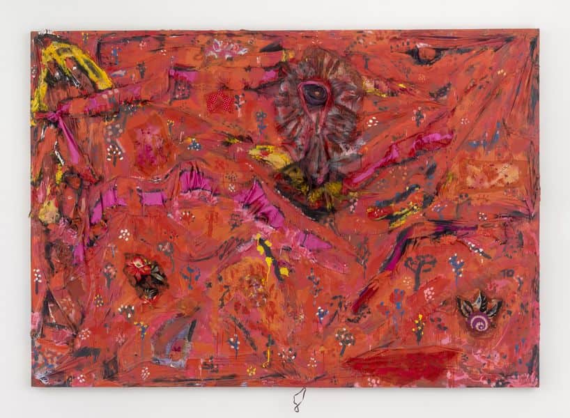 Thornton Dial - Ground Zero - Decorating the Eye, 2002 on view at EXPO CHICAGO