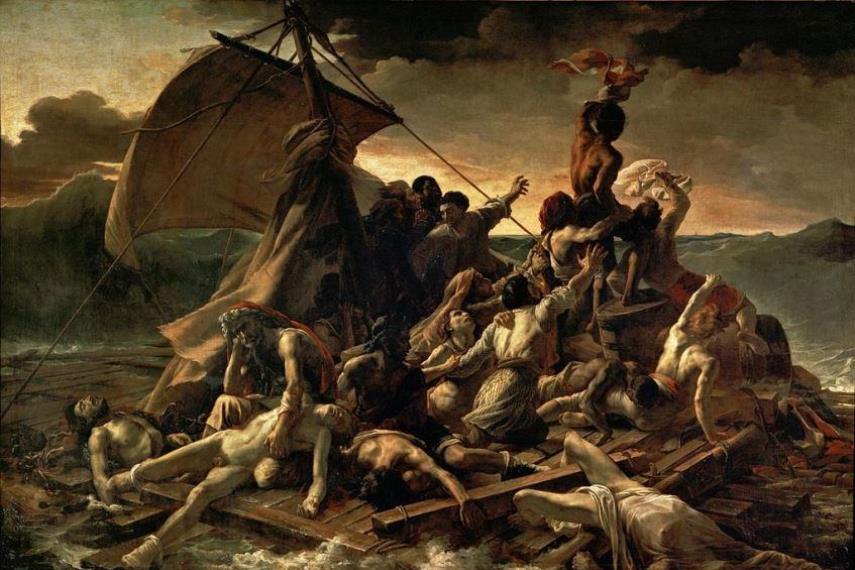 Théodore Géricault - The Raft of the Medusa, 1818-1819 can be an example of political art