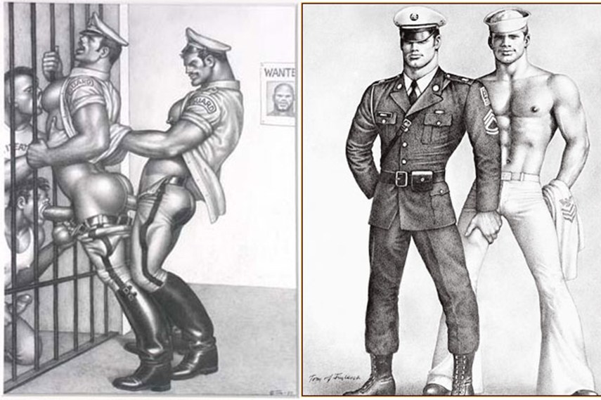 855px x 569px - Tom of Finland Art is on ONE Condoms â€“ Promoting Safer Sex ...