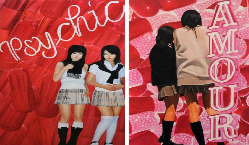 Tomomi Mishima - Untitled (left) - Untitled (right)