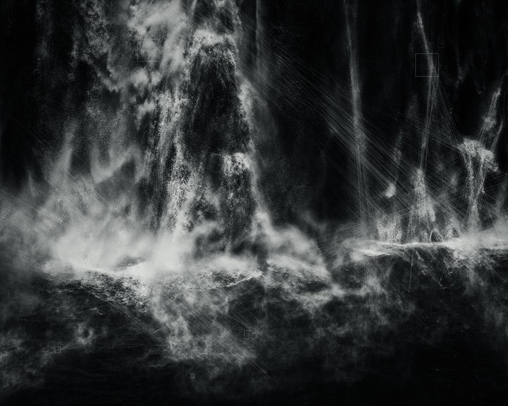 Trevor Paglen - Shoshone Falls, Hough Transform