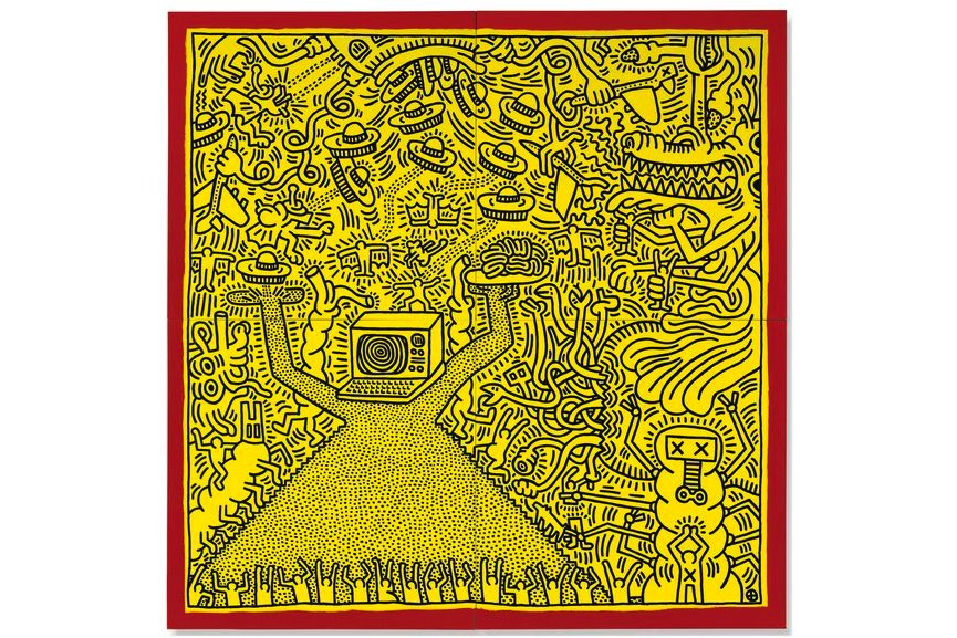 The Most Expensive Keith Haring Artwork in Auction Widewalls