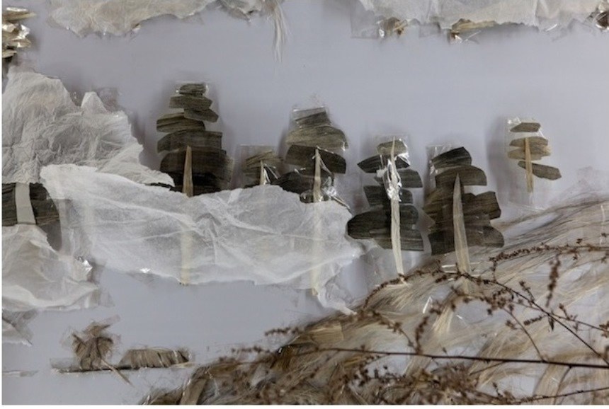 Xu Bing, Background Sttry 8, 2013 (courtesy of the artist's website, for illustrative purposes)