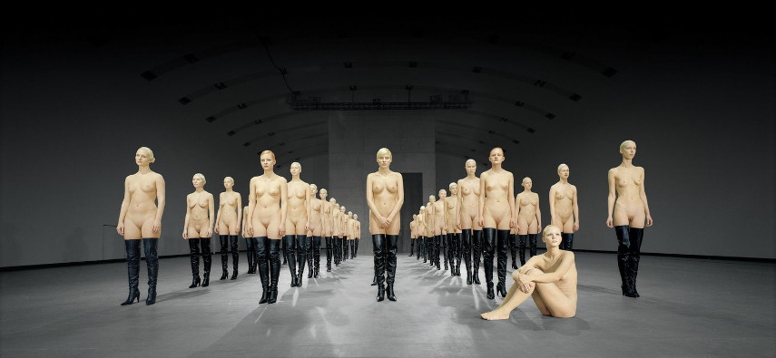 yeezy vanessa beecroft