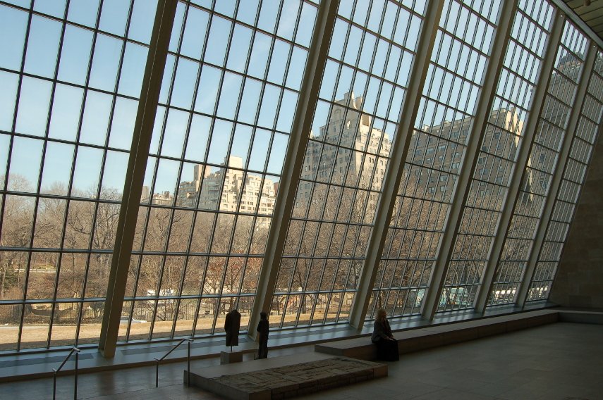 View of Central Park News Tower from The MET