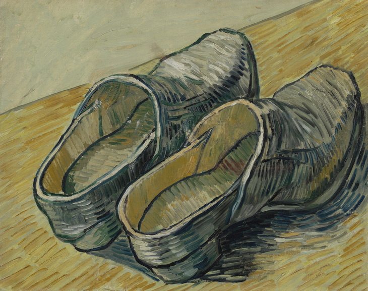 vincent van gogh a pair of leather clogs