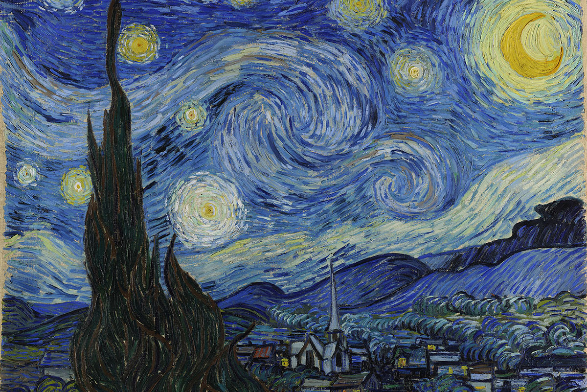 'The Starry Night' by Vincent Van Gogh