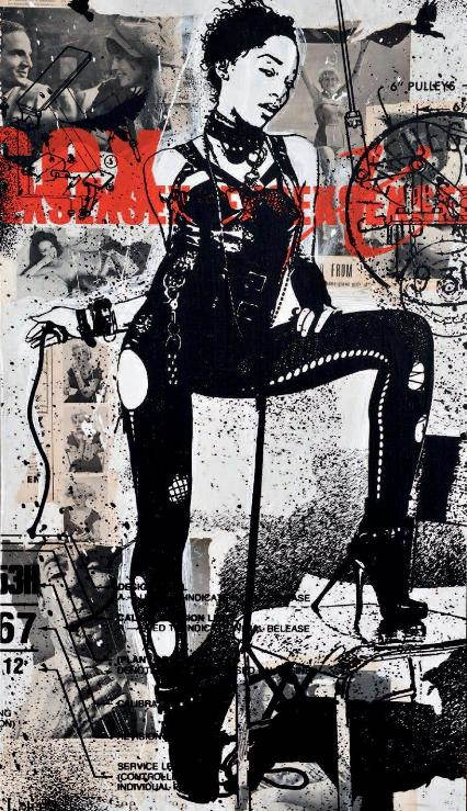 WK Interact - Struggle 2, 2013 (91,6 x 50, 9 cm)