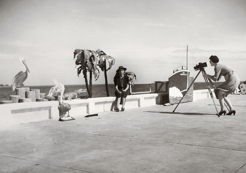 Resort Photographer at Work, 1941.