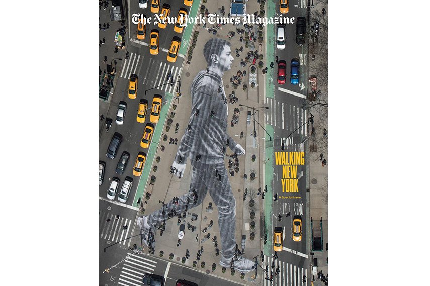 jr, the newyork times, walking new york