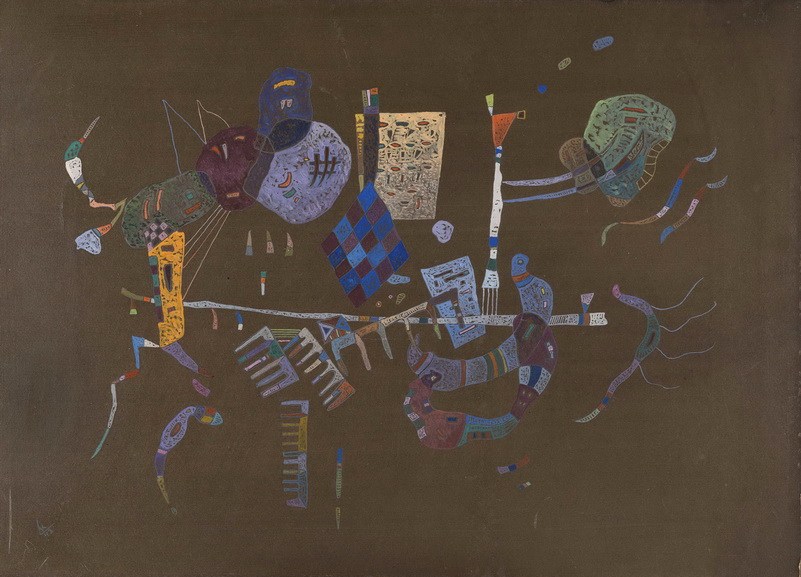 Wasilly Kandinksy - Around the line, 1943