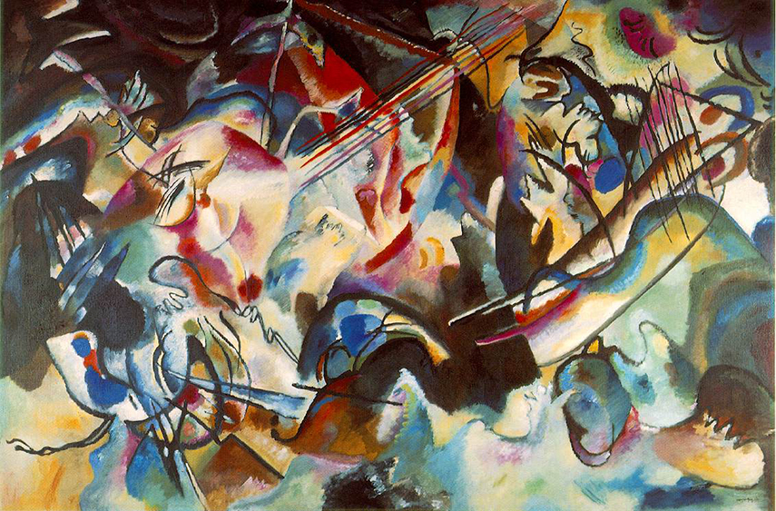 Wassily Kandinski - Composition VI, 1913