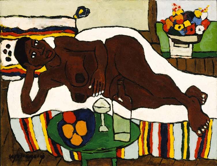 William H. Johnson - Nude