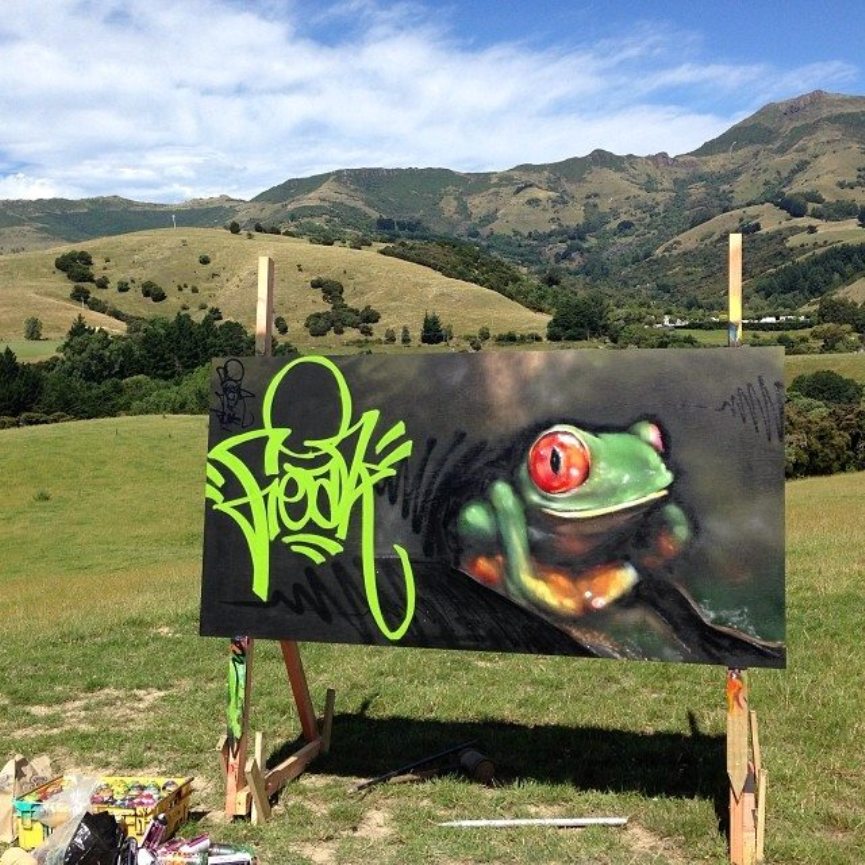 New Zealand street art