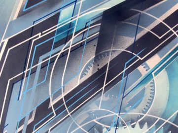 Xavier Magaldi - Mecafuturism, detail