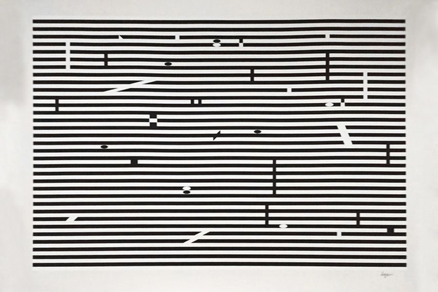 His kinetic series were untitled and gathered in print and reflected his offer of peace through art