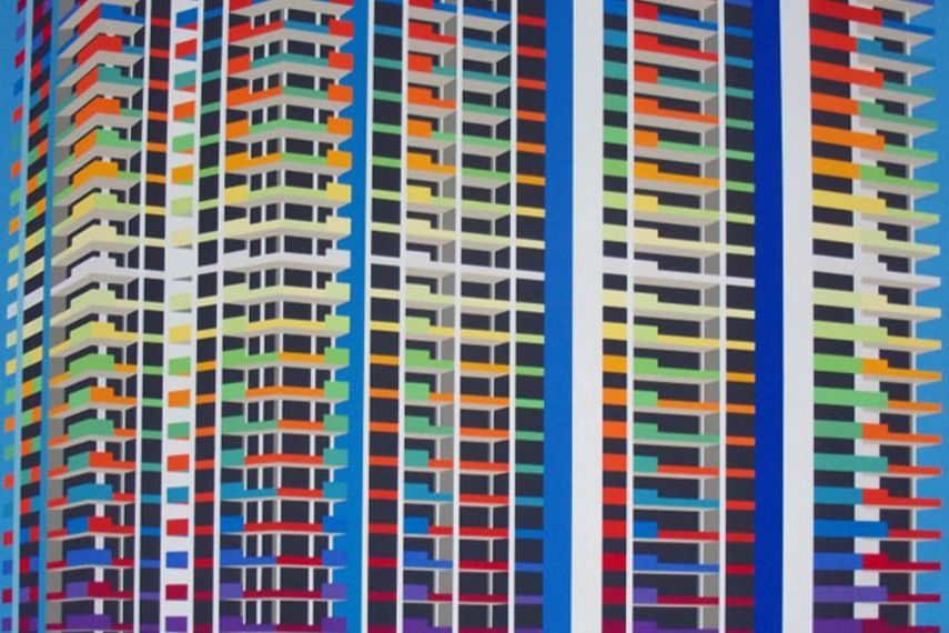 The artist’s works were sold in print to private collectors according to rather decent price