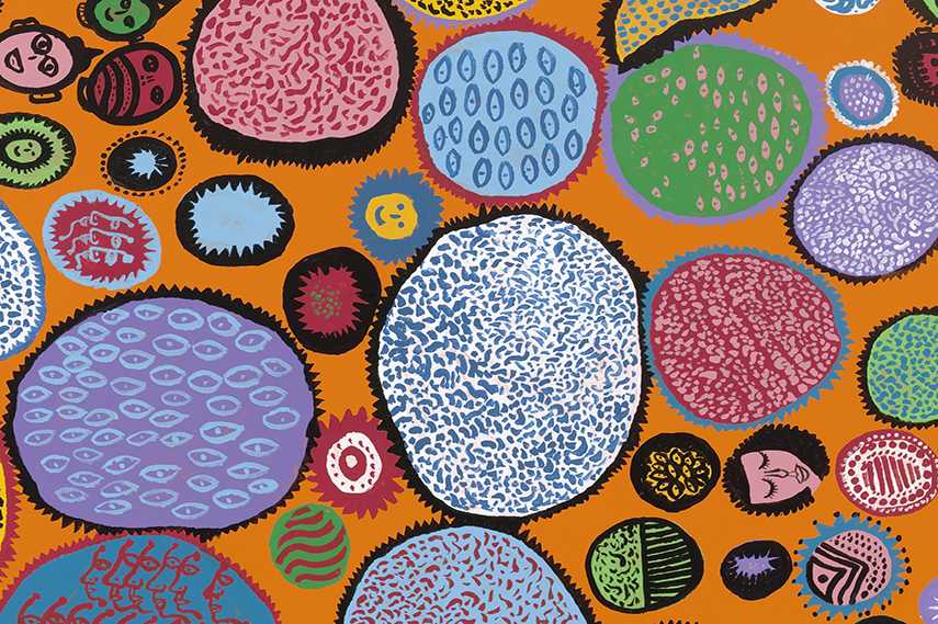 Yayoi Kusama At The David Zwirner Gallery — Wall Art