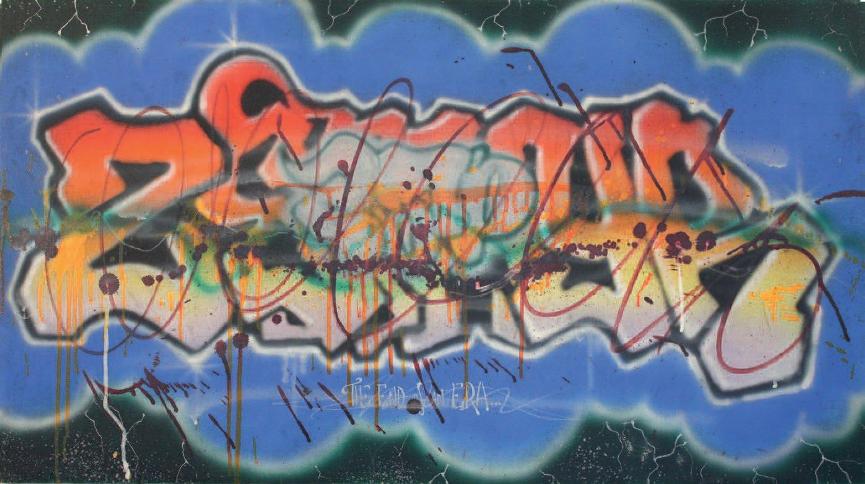 Zephyr - The End of an Era, 1982 (50,5 x 91,5 cm)