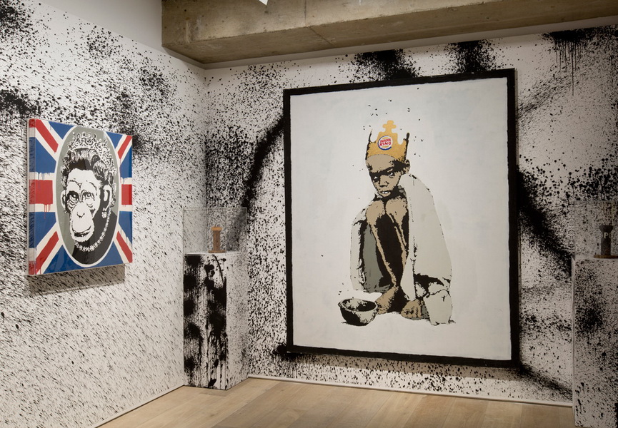 Unauthorized Banksy retrospective opens in Philly - WHYY