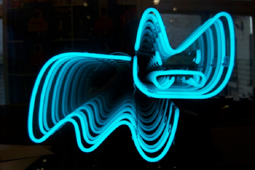 Pure Evil Neon Bunny