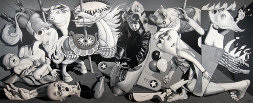 Ron English Guernica