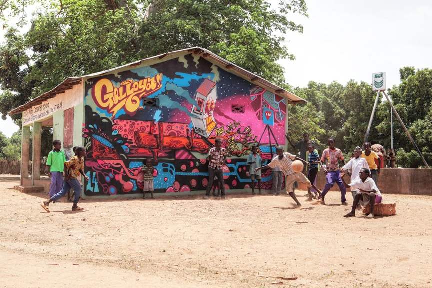 Wide Open Walls Gambia