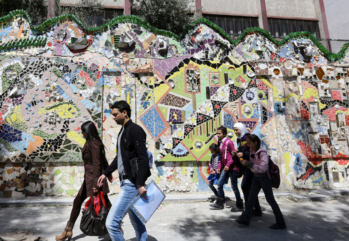 The World’s Largest Mural in Syria Widewalls