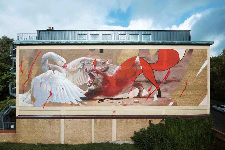 New mural by Telmo Miel